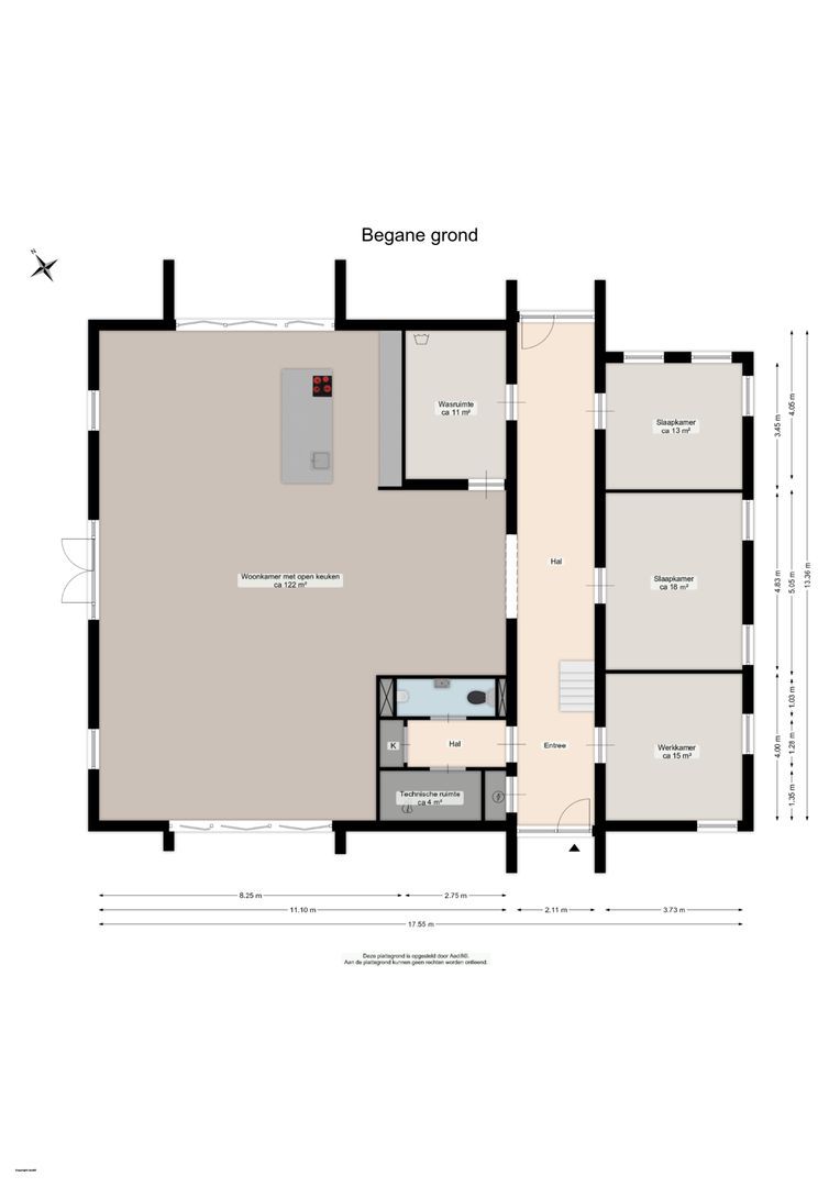 Hooiweg 23, Eelde plattegrond-0