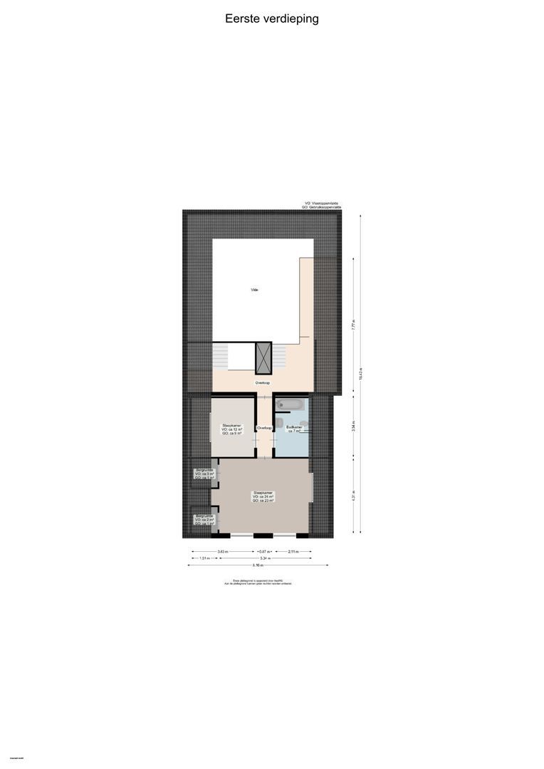 Groningerweg 99, Eelderwolde plattegrond-1