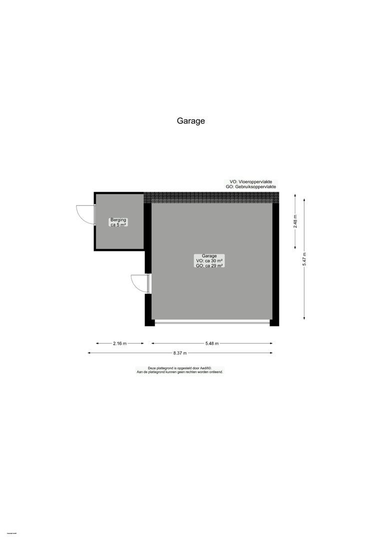 Oude Steeg 3, Glimmen plattegrond-3
