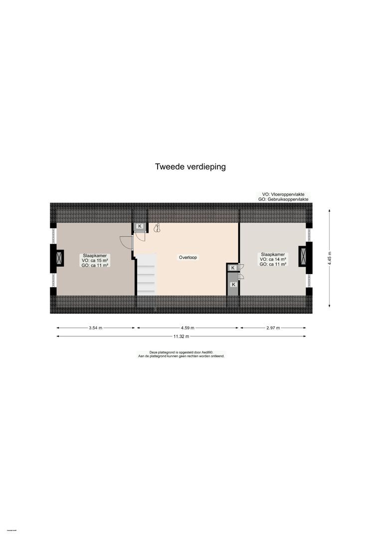 Oude Steeg 3, Glimmen plattegrond-2