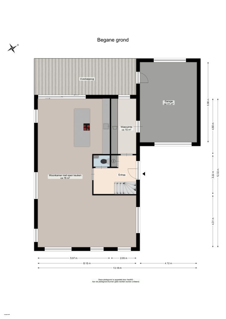 Zalmschouw 15, Meerstad plattegrond-0