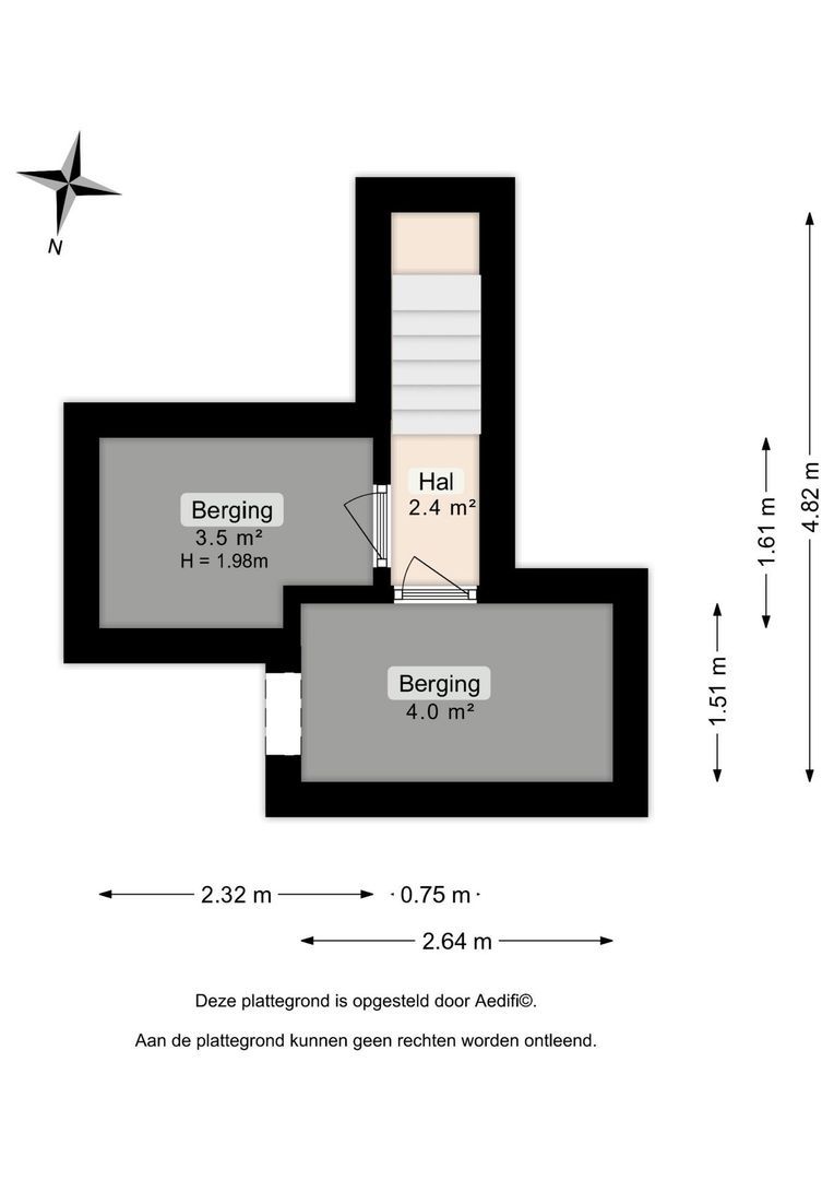 Kamplaan 13, Groningen plattegrond-2