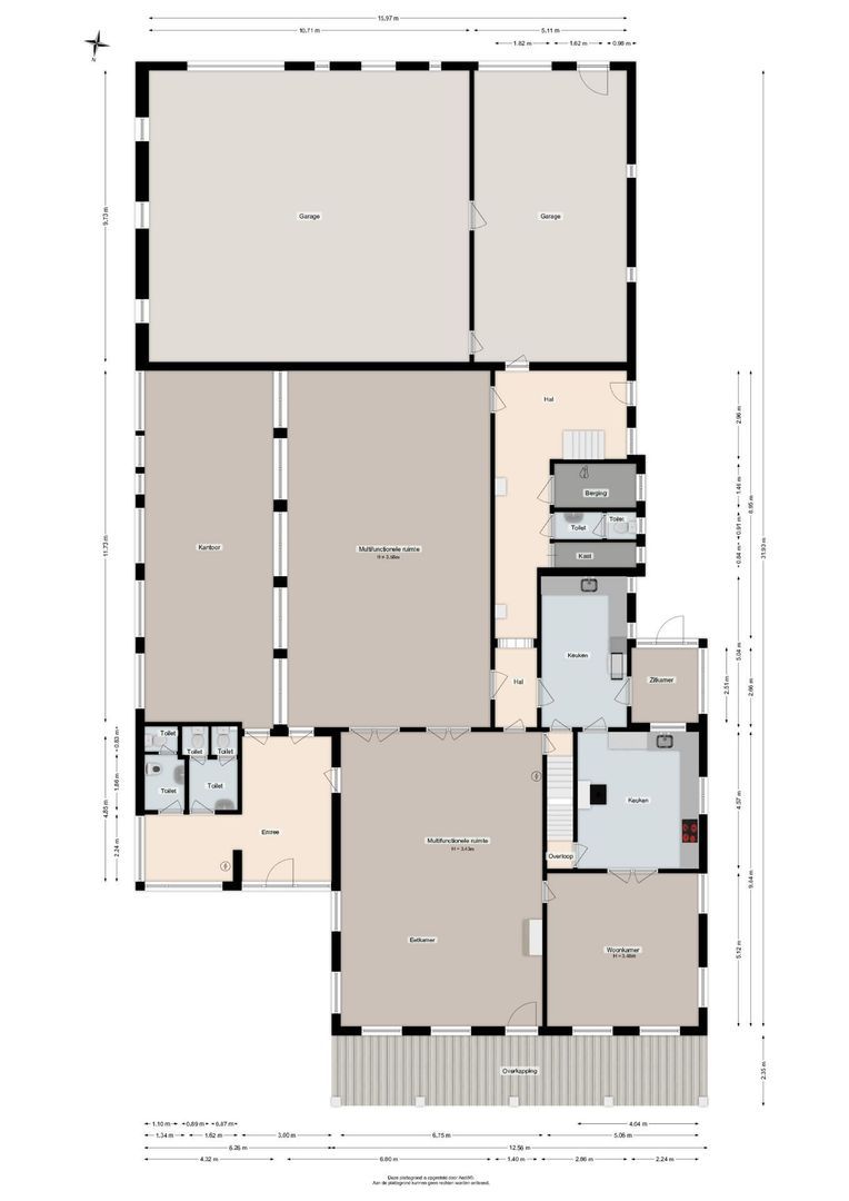 Brinkstraat 1, Vries plattegrond-0