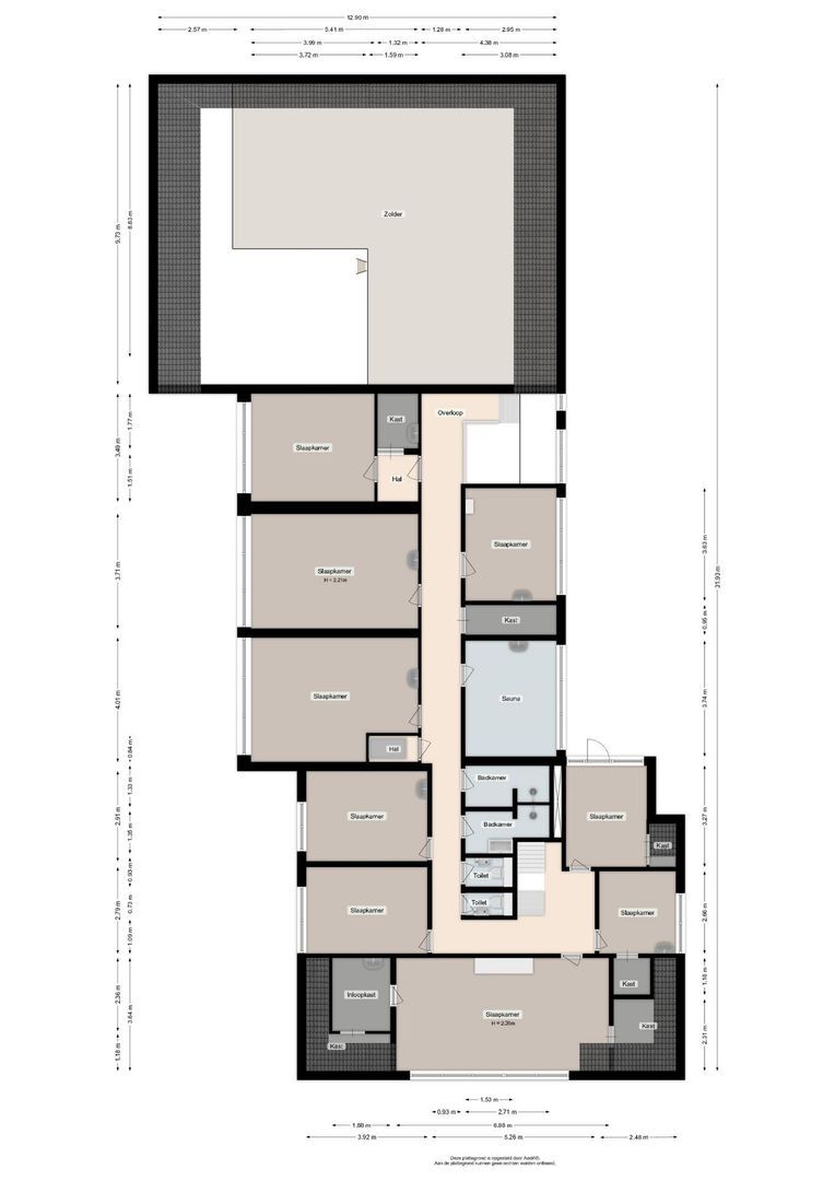 Brinkstraat 1, Vries plattegrond-1