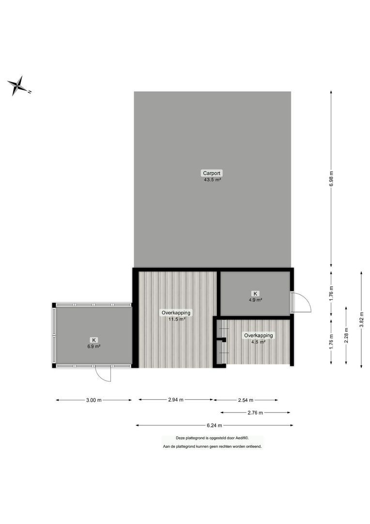 Eikenlaan 62, Kolham plattegrond-5