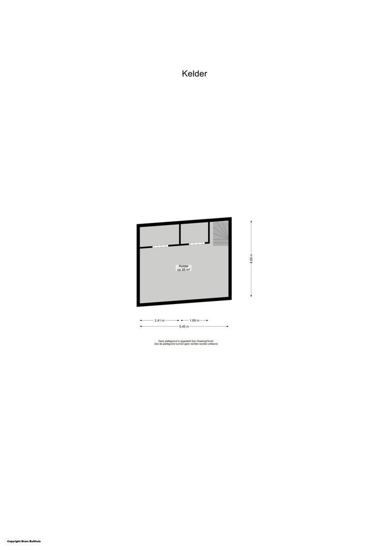 Herestraat 88, Groningen plattegrond-4