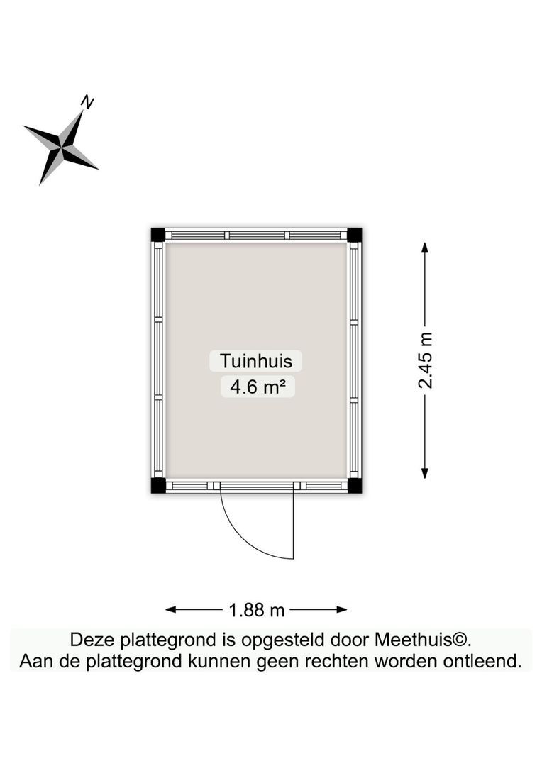 Boerhoorn 6, Glimmen plattegrond-3