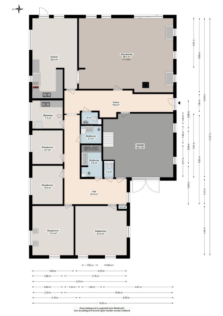 Hoofdstraat 35, Eext plattegrond-0