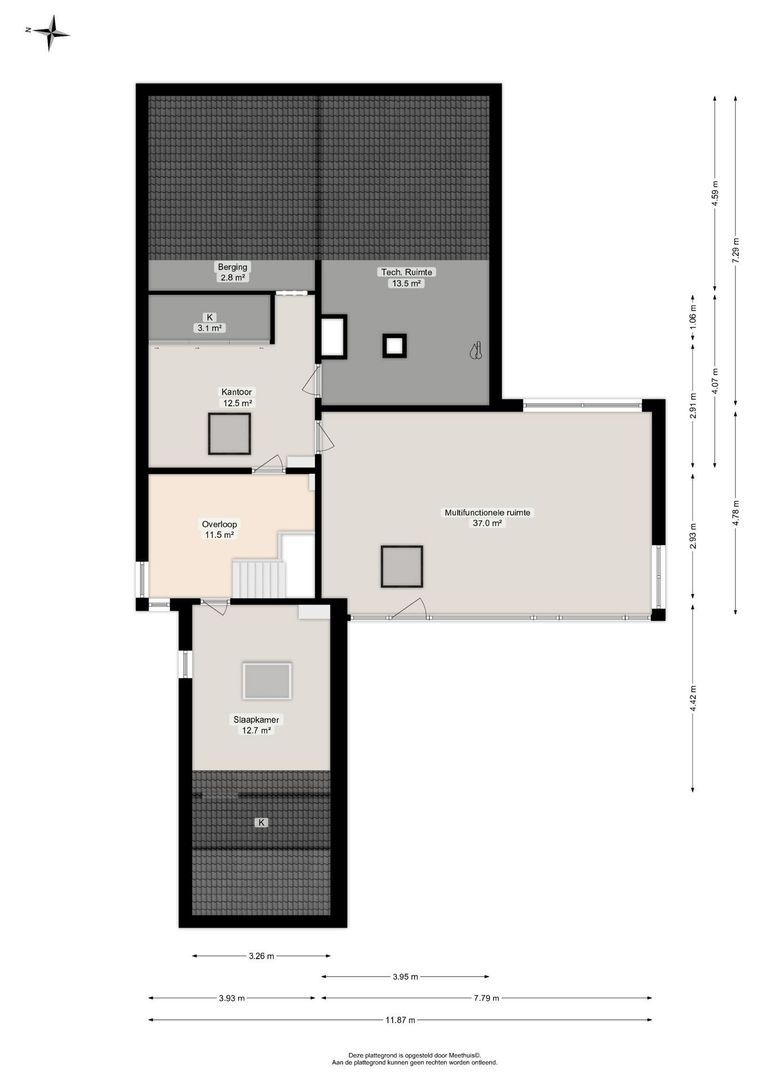 Felix Timmermanslaan 3, Groningen plattegrond-1