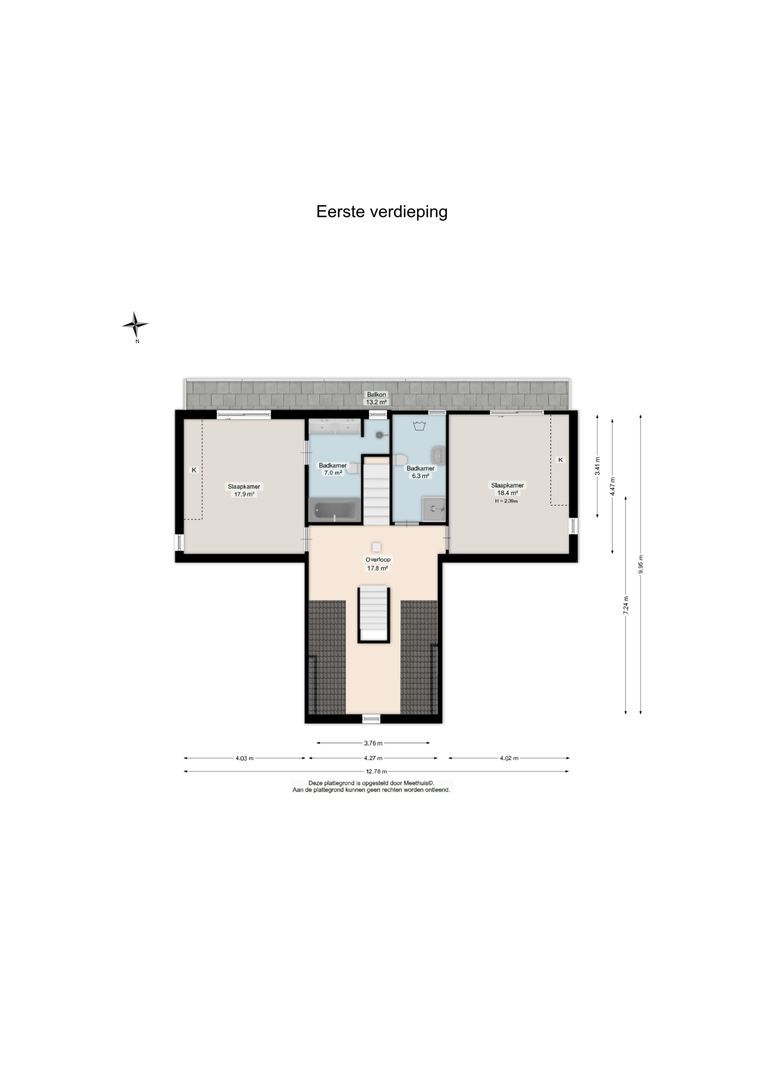 Etstoel 23, Rolde plattegrond-1