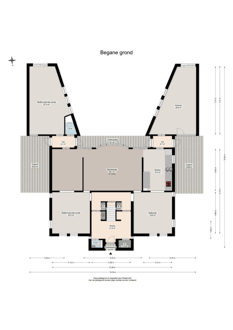 Etstoel 23, Rolde plattegrond-0