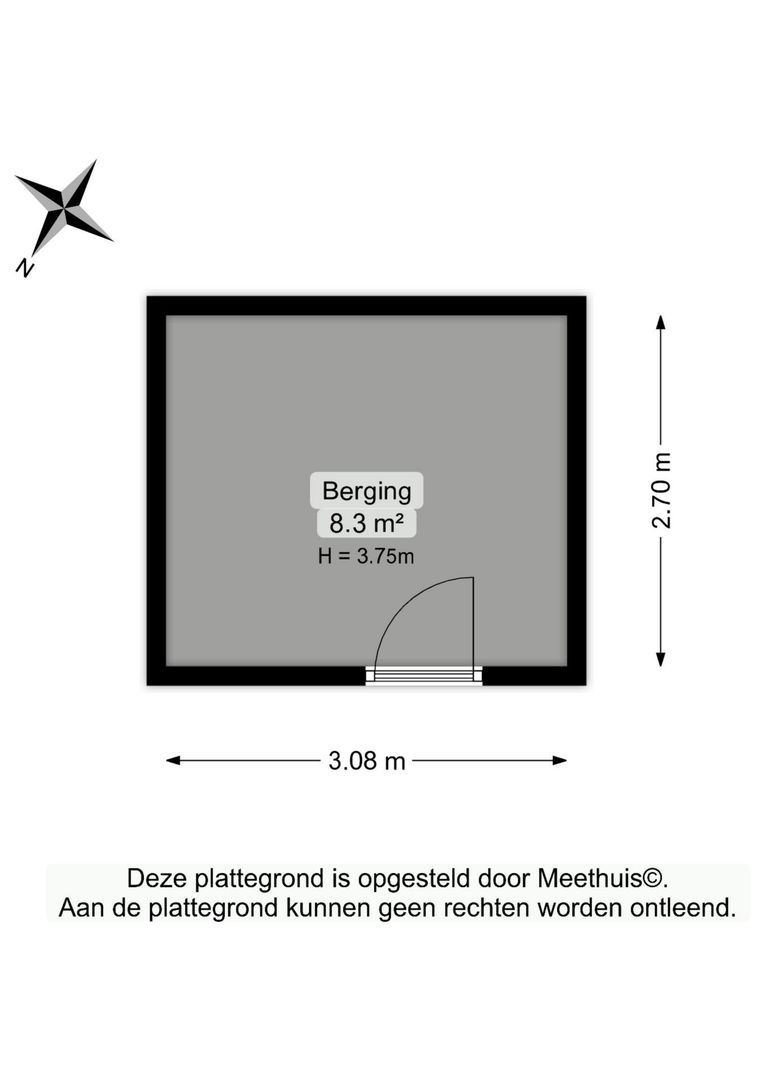 Oosterkade 12 8, Groningen plattegrond-0