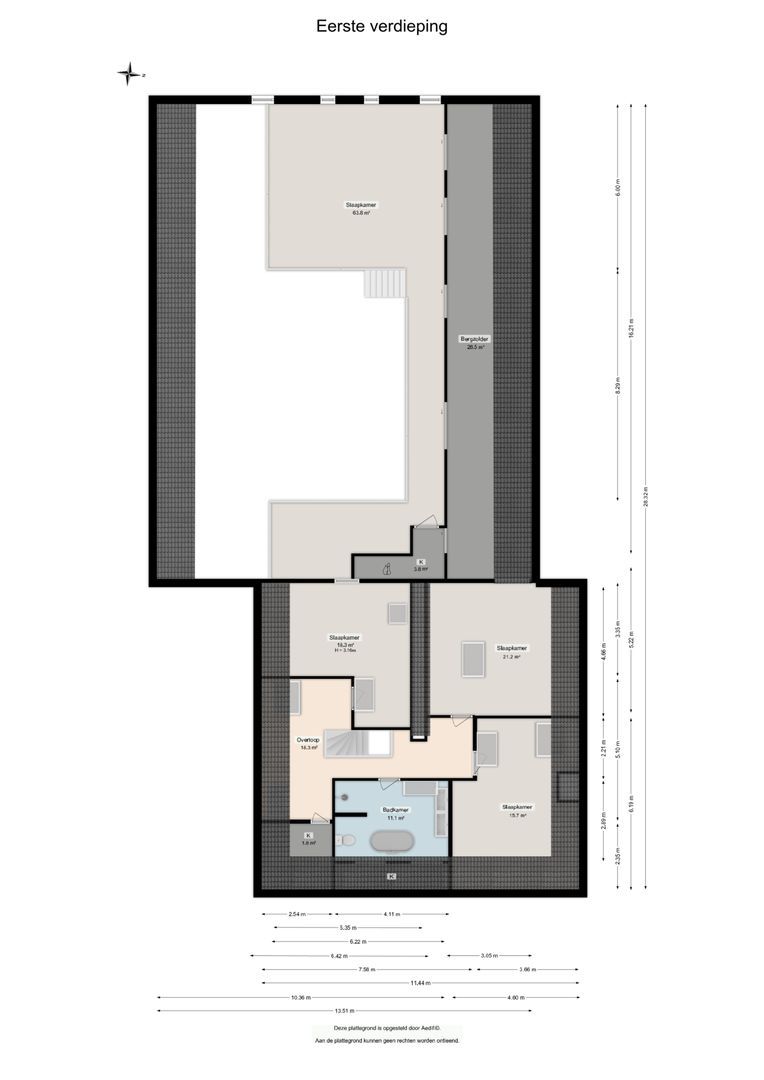 Hoofdstraat 34, Odoorn plattegrond-1