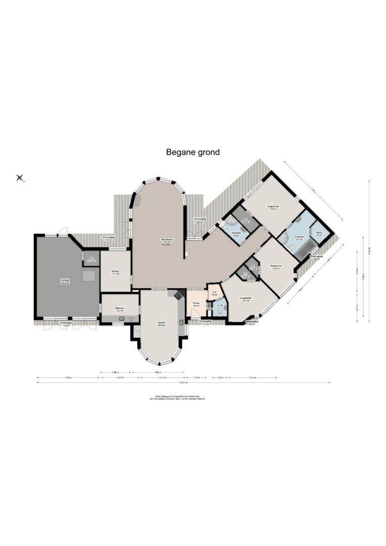Zandlust 4, Tynaarlo plattegrond-0