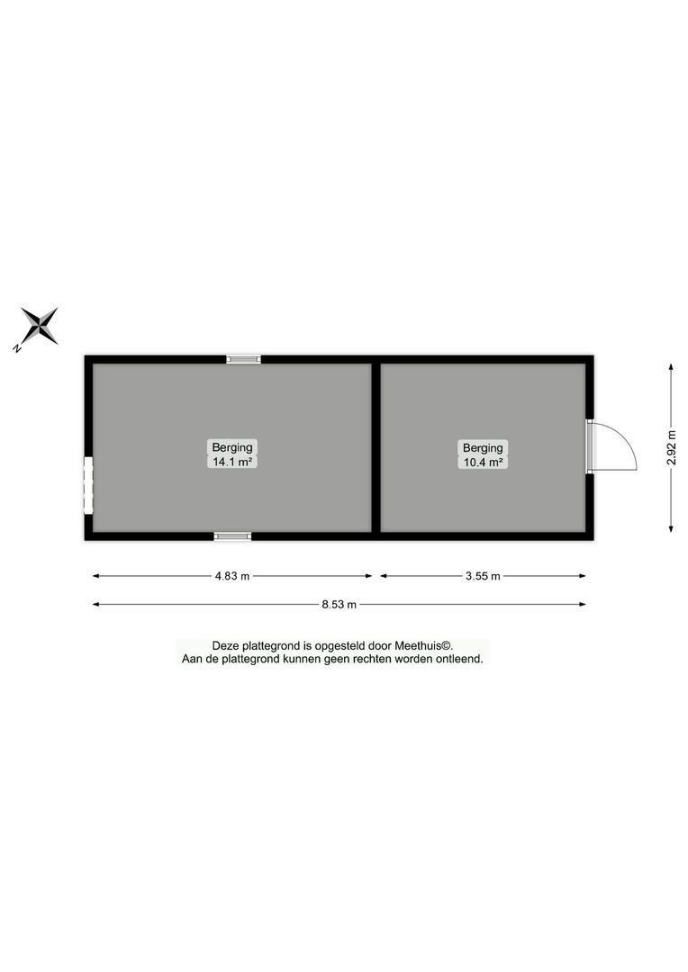Oosteinde 1, Roden plattegrond-2