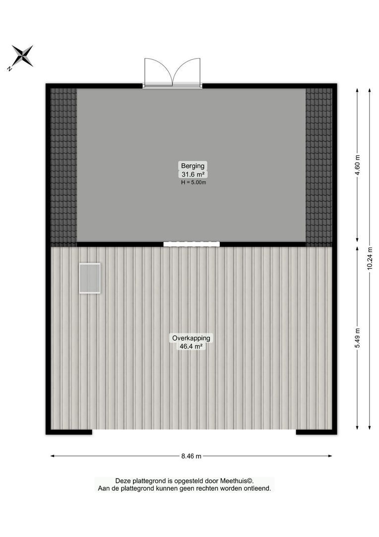 Oosteinde 1, Roden plattegrond-1