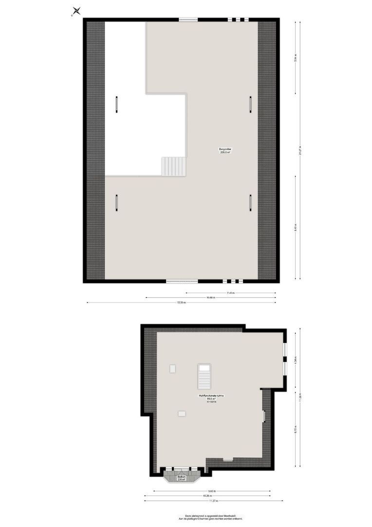 Oosteinde 1, Roden plattegrond-4