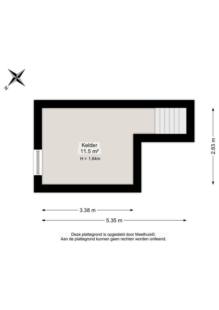 Oosteinde 1, Roden plattegrond-3