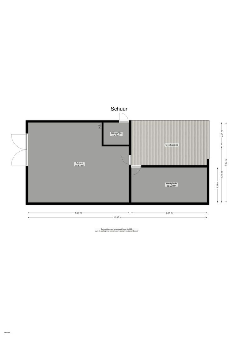 Minister Cremerstraat 10, Zeijen plattegrond-2