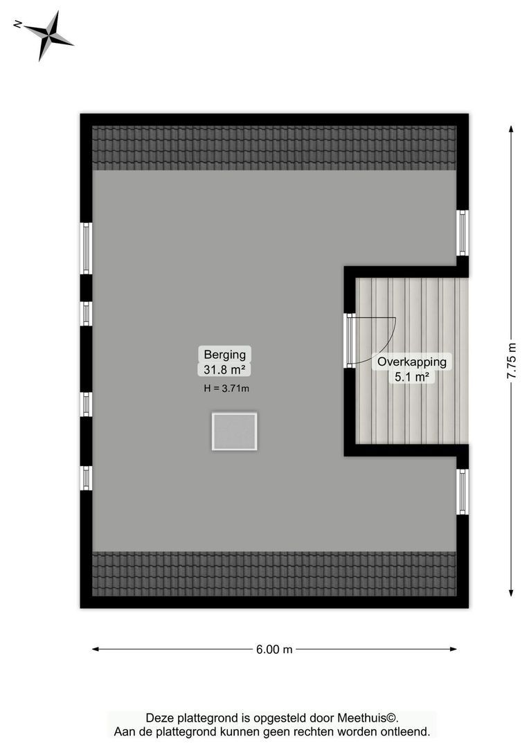 Mandelandenweg 8, Eelde plattegrond-1