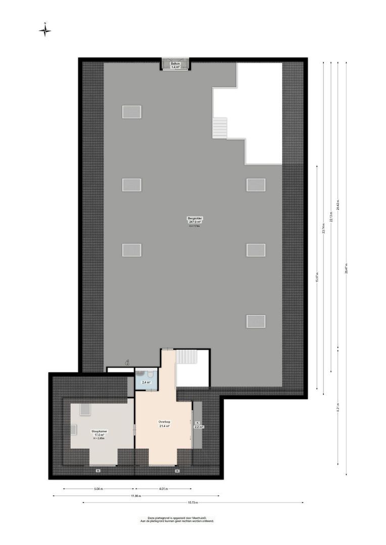 Leegeweg 3, Groningen plattegrond-1