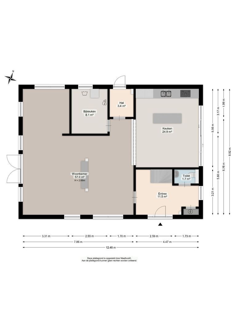 Groningerstraat 25, Midlaren plattegrond-0