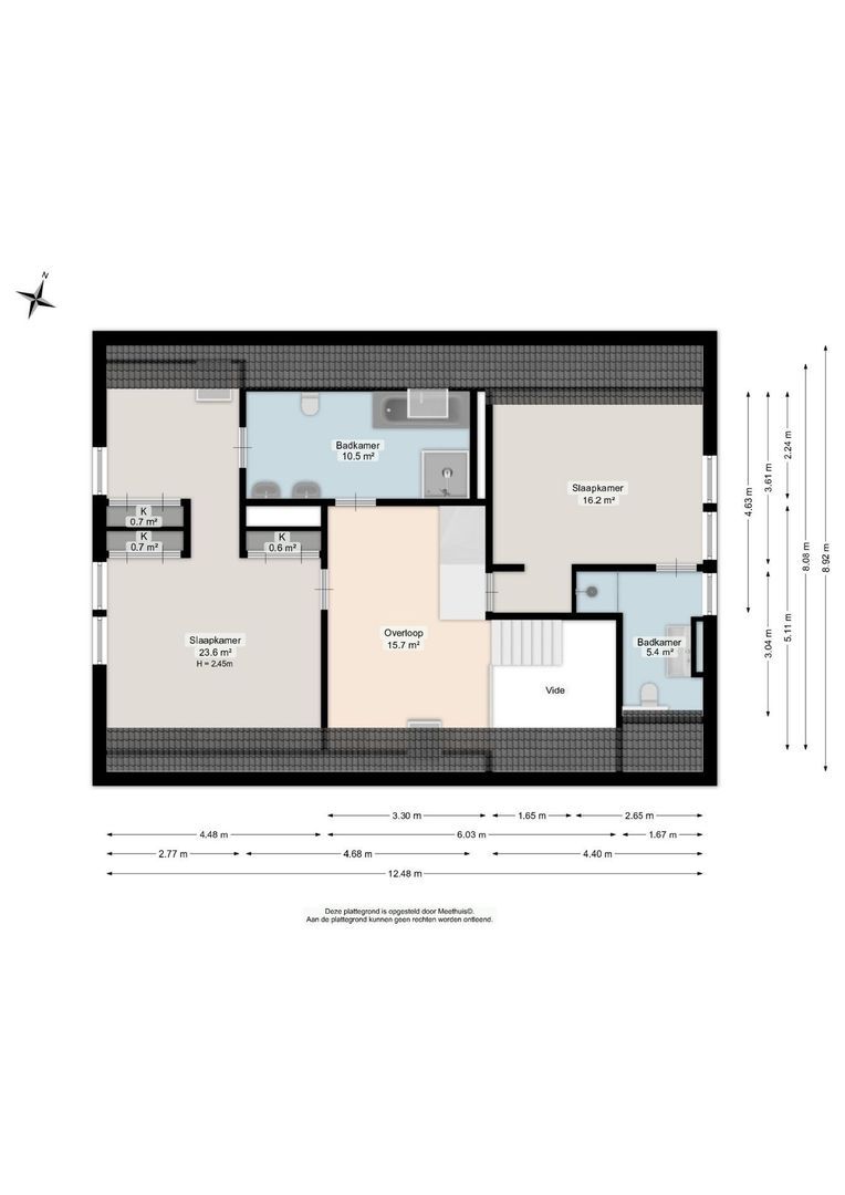 Groningerstraat 25, Midlaren plattegrond-1