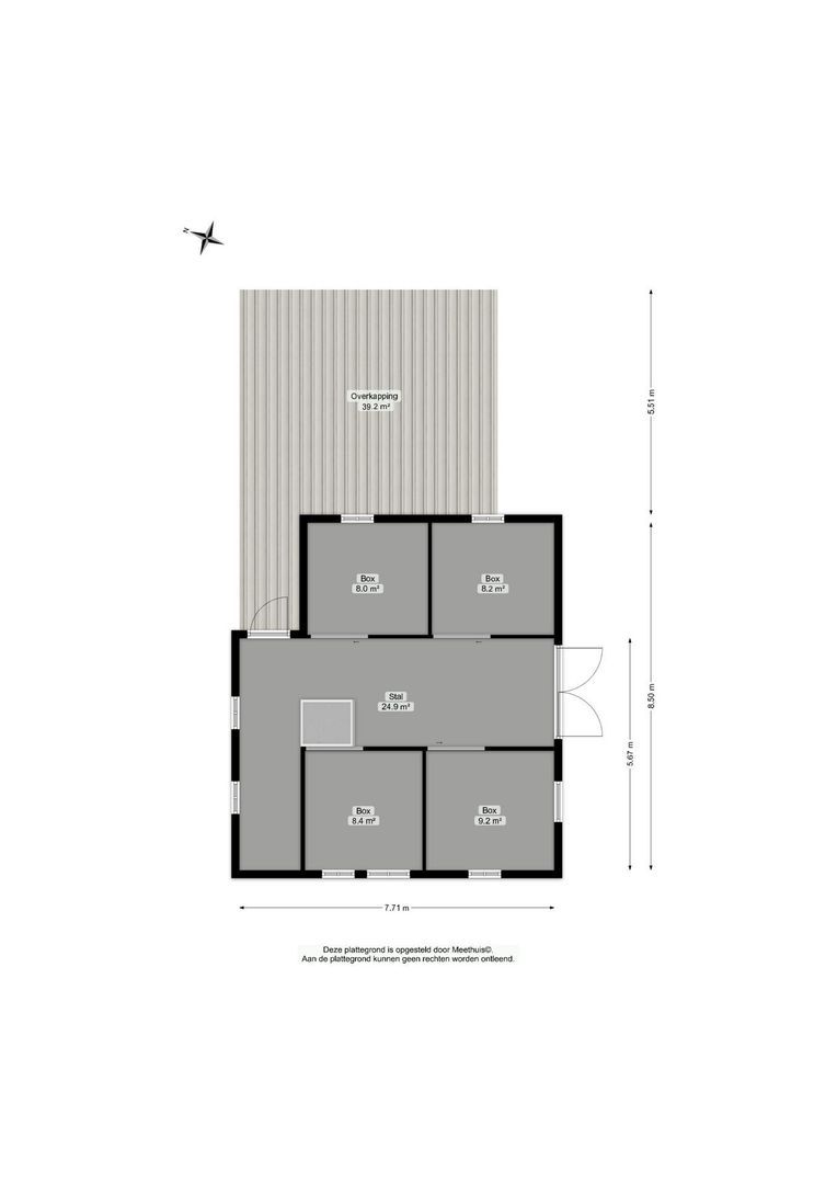 Mandelandenweg 8, Eelde plattegrond-3