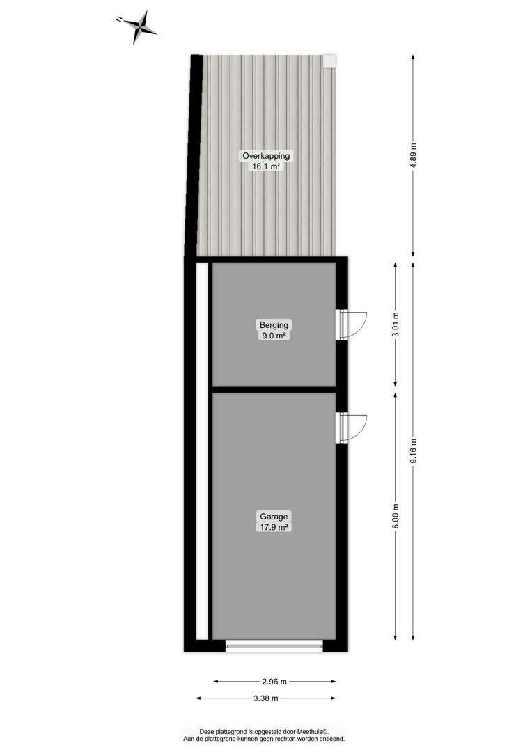 Hooiweg 185, Paterswolde plattegrond-2