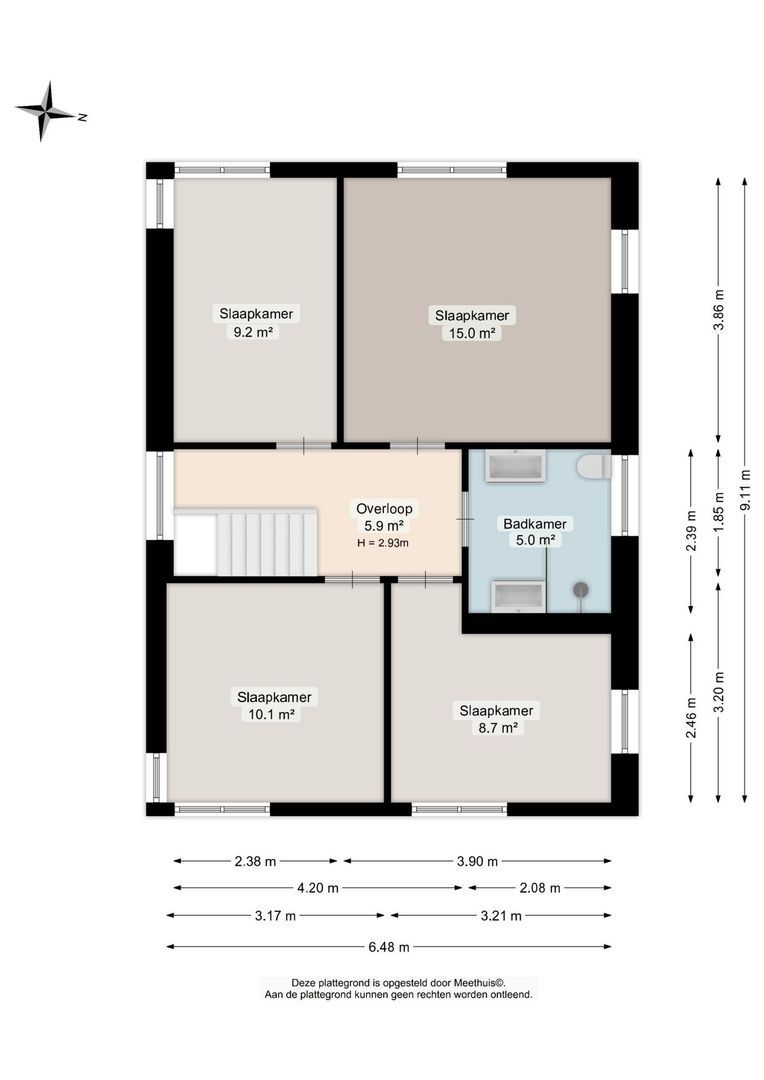 Laan der Kruisheren 48, Harkstede plattegrond-1
