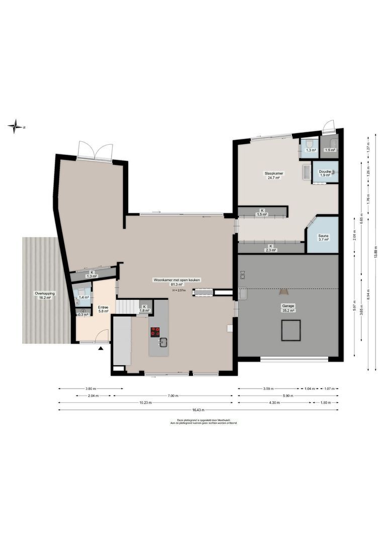 Laan der Kruisheren 48, Harkstede plattegrond-0