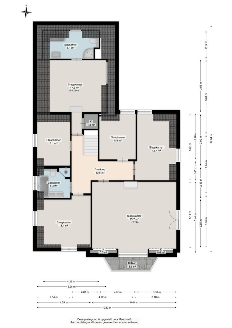 Asserstraat 4, Rolde plattegrond-1