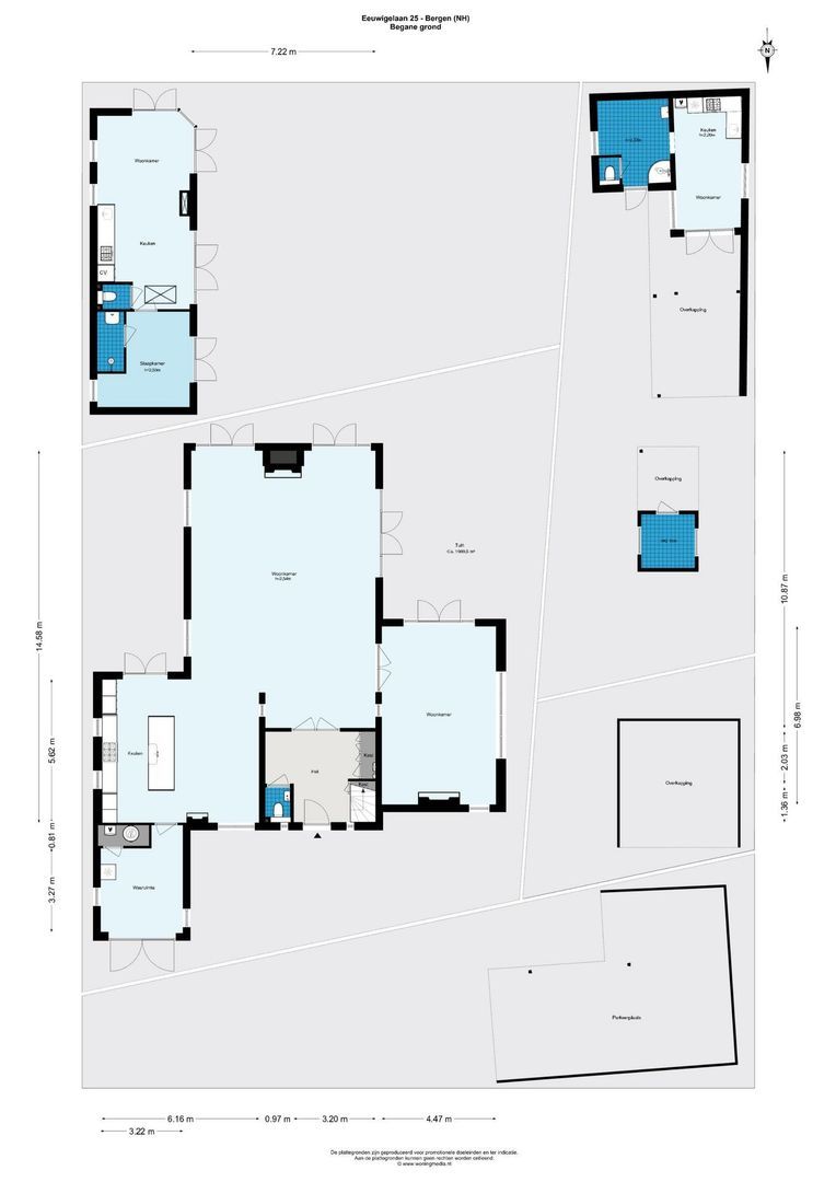 Eeuwigelaan 25, Bergen (nh) plattegrond-7