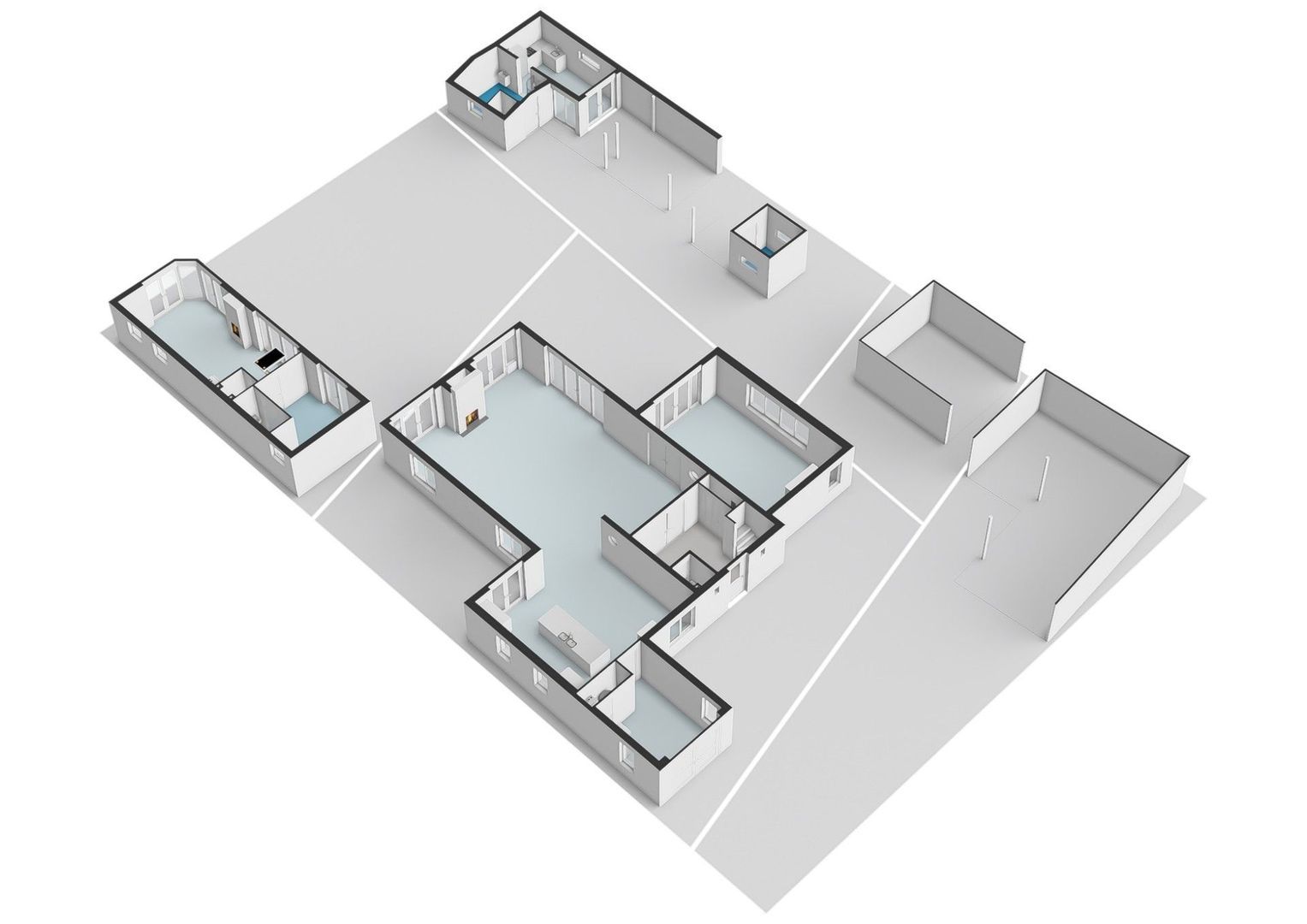 Eeuwigelaan 25, Bergen (nh) plattegrond-9