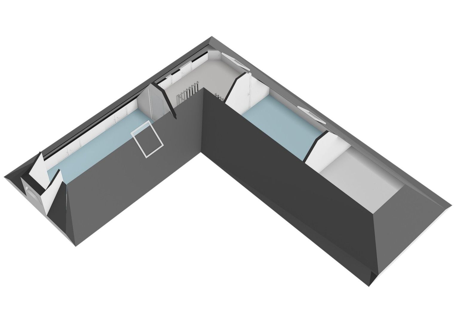 Eeuwigelaan 25, Bergen (nh) plattegrond-5