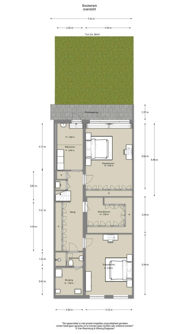 Prins Hendriklaan 10 H, Amsterdam plattegrond-3