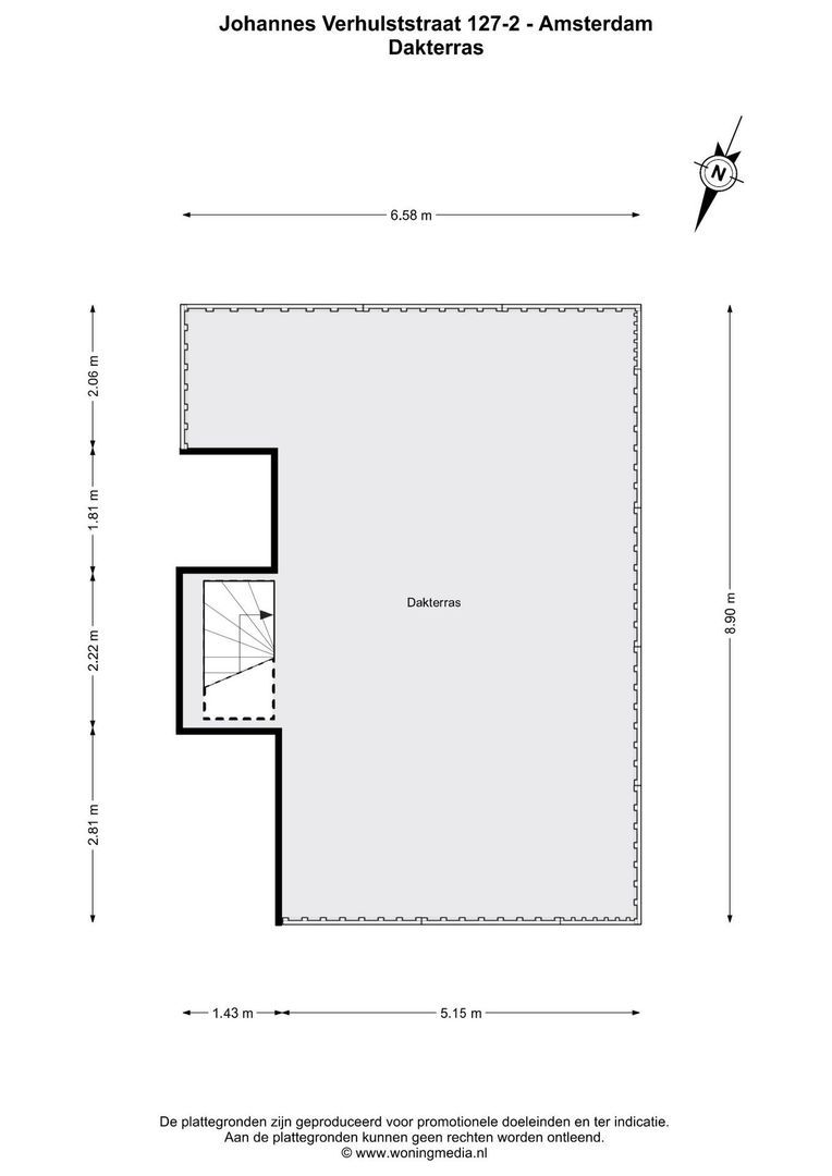 Johannes Verhulststraat 127 2, Amsterdam plattegrond-4