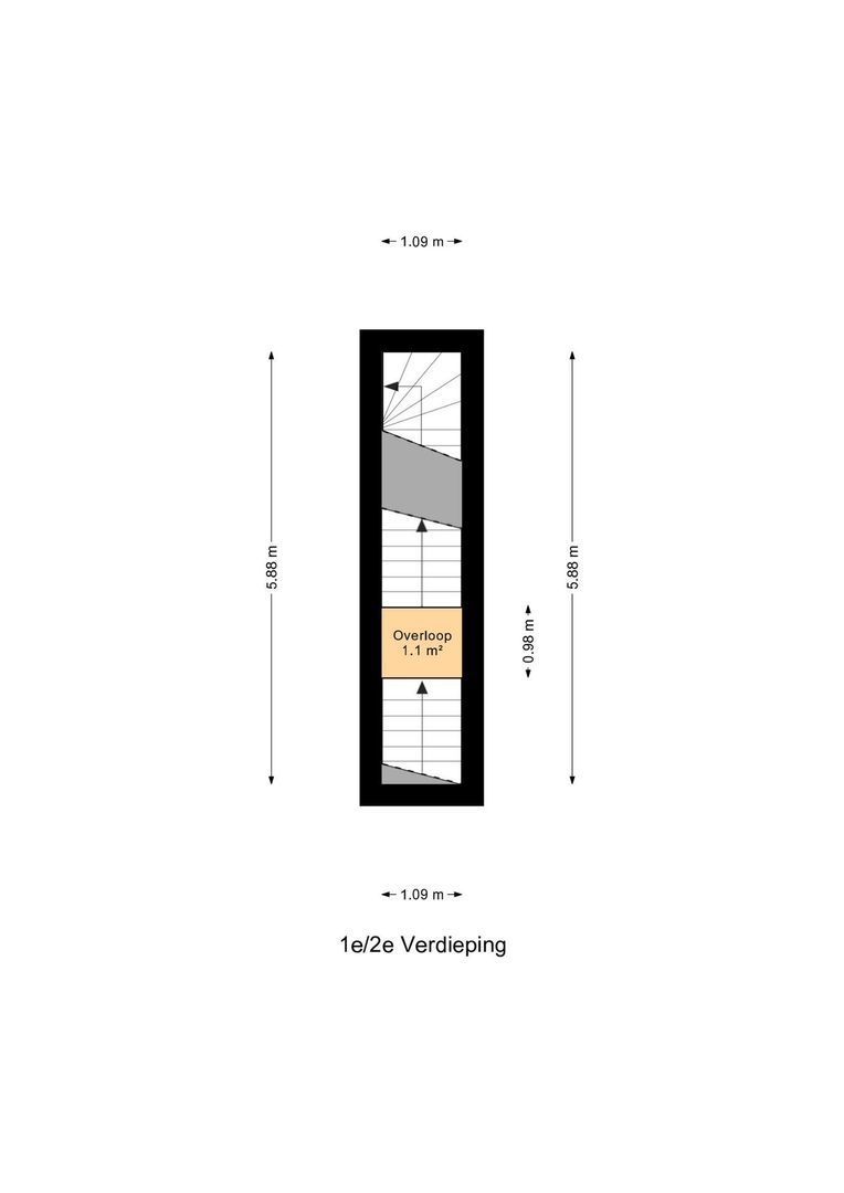 Lomanstraat 3 2, Amsterdam plattegrond-1