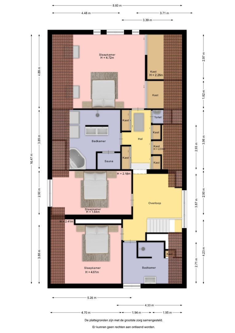 Weteringsteeg 54, Rhenen plattegrond-1