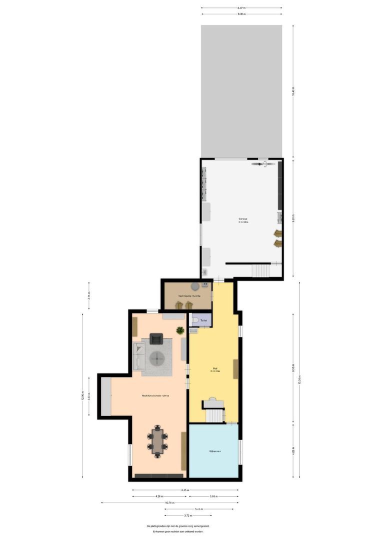 Lawickse Allee 220 B, Wageningen plattegrond-0