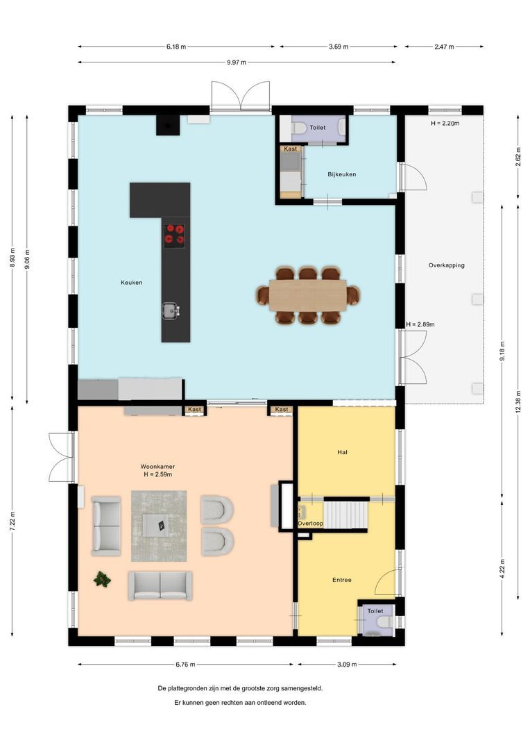 Weteringsteeg 54, Rhenen plattegrond-0