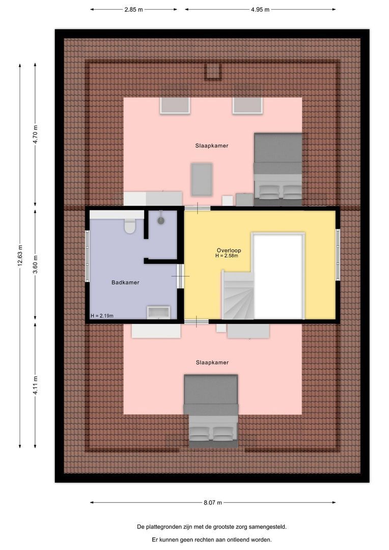 Lawickse Allee 220 B, Wageningen plattegrond-2