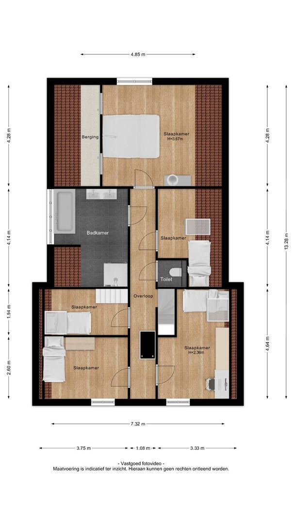 Cuneraweg 307, Rhenen plattegrond-1