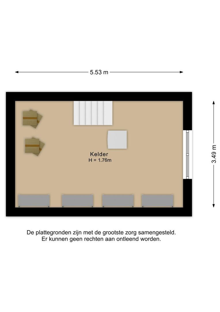 Utrechtsestraatweg 64, Rhenen plattegrond-3