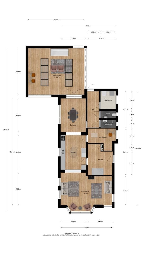 Zwijnsbergen 17 A, Elst Ut plattegrond-0