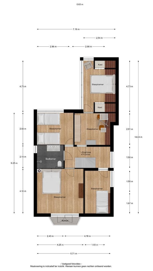 Zwijnsbergen 17 A, Elst Ut plattegrond-1