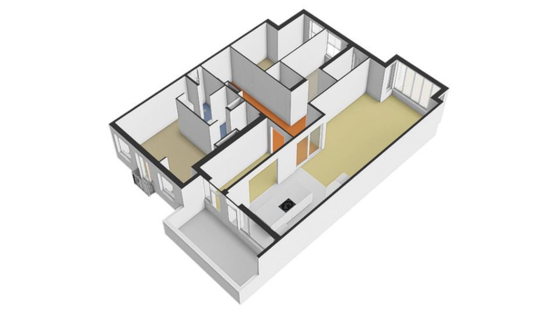 Stadionweg 118, Amsterdam plattegrond-3