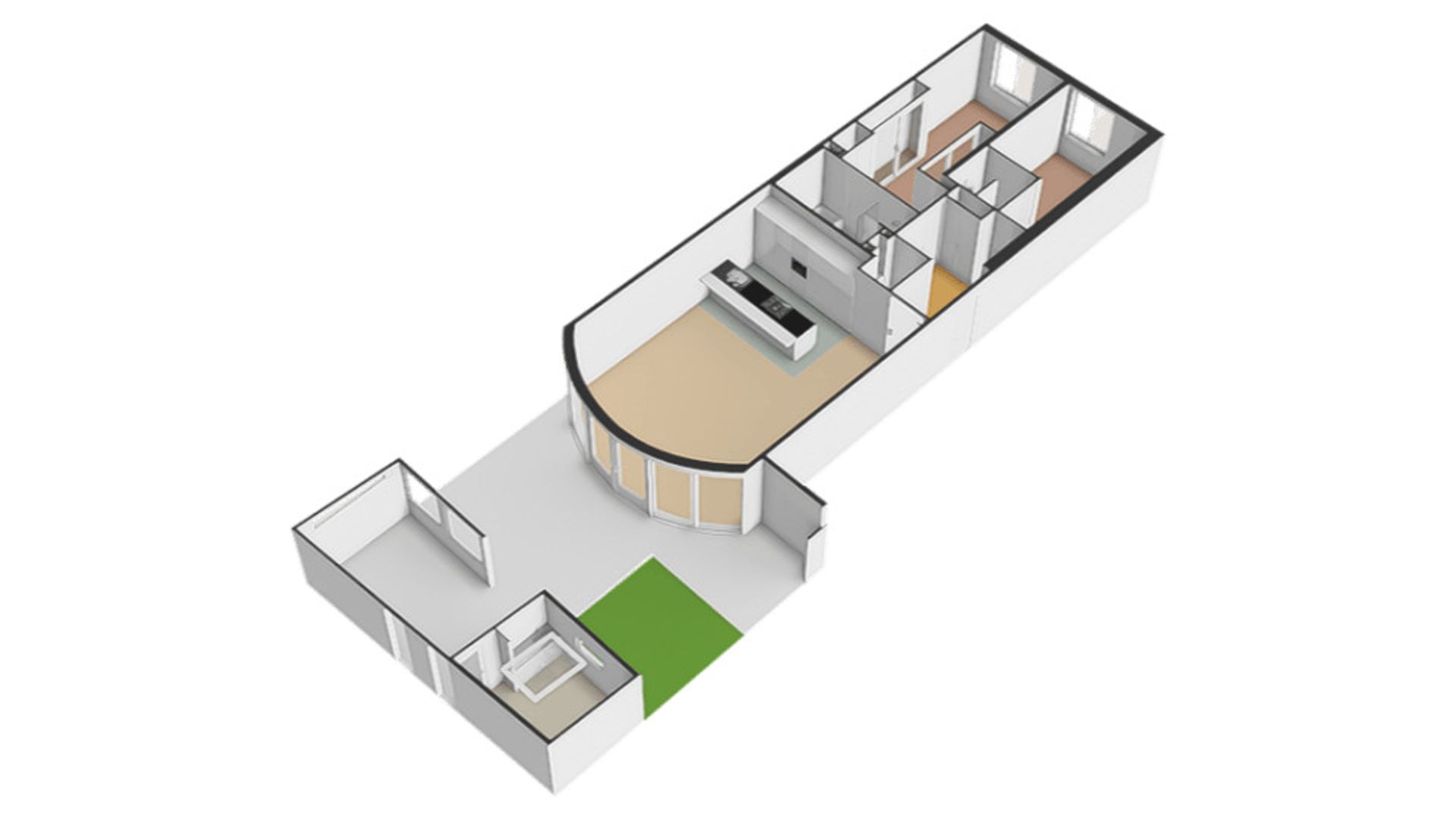 Pieter de Hoochstraat 5 F, Amsterdam plattegrond-7