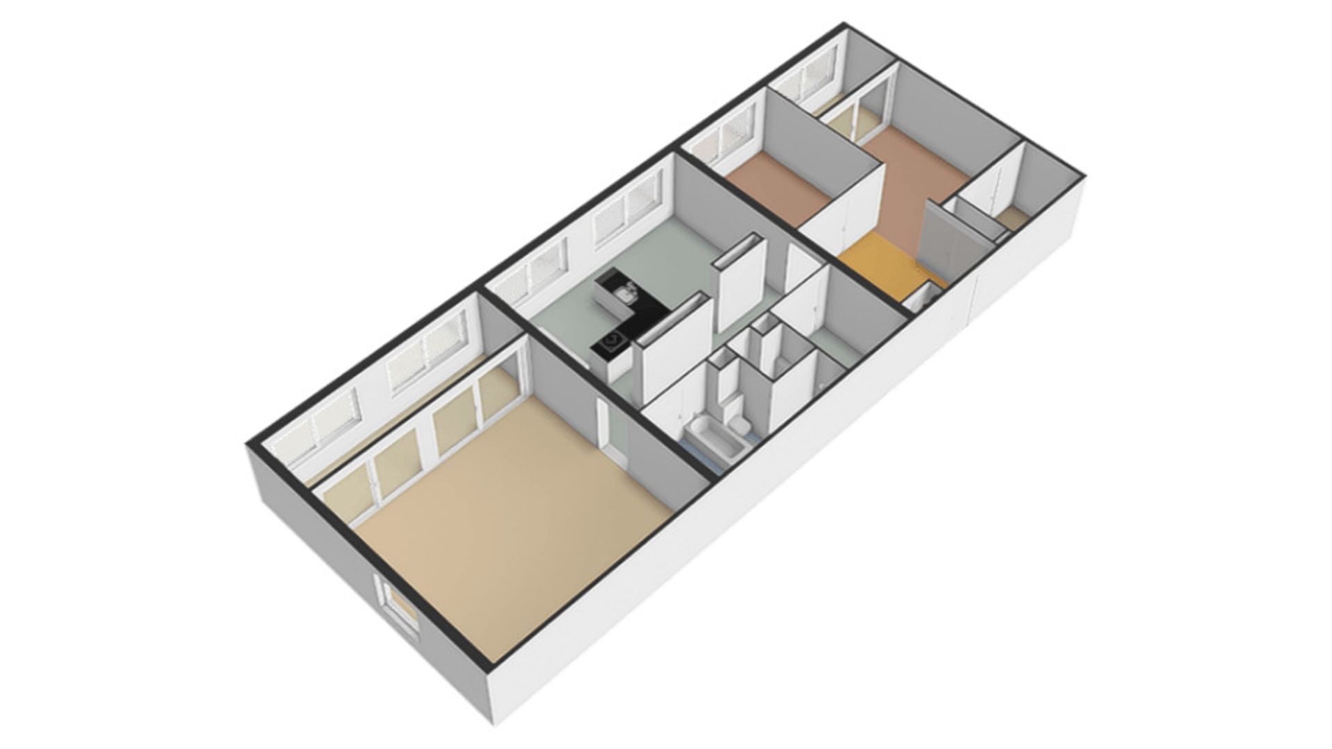 Bogortuin 249, Amsterdam plattegrond-1