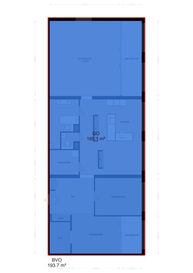 Bogortuin 249, Amsterdam plattegrond-3